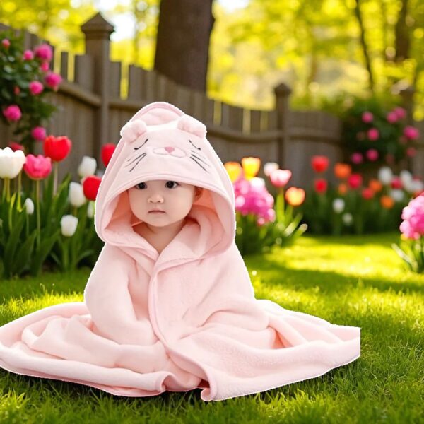 Cape de bains Bébé Personnalisable