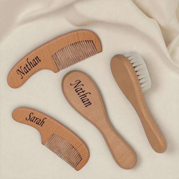 Set Brosse et Peigne bébé Personnalisable