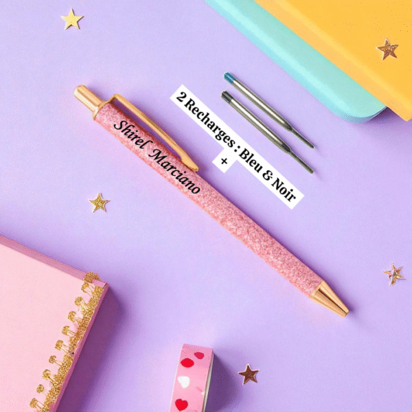 asz Stylo Fille Personnalisable