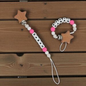 attachef Attache Tétine Personnalisable