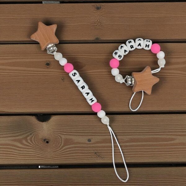 attachef Attache Tétine Personnalisable