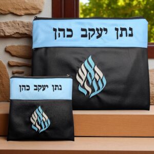 modele_breslev_noir Pochette Talit & Tefilin Breslev Personnalisable